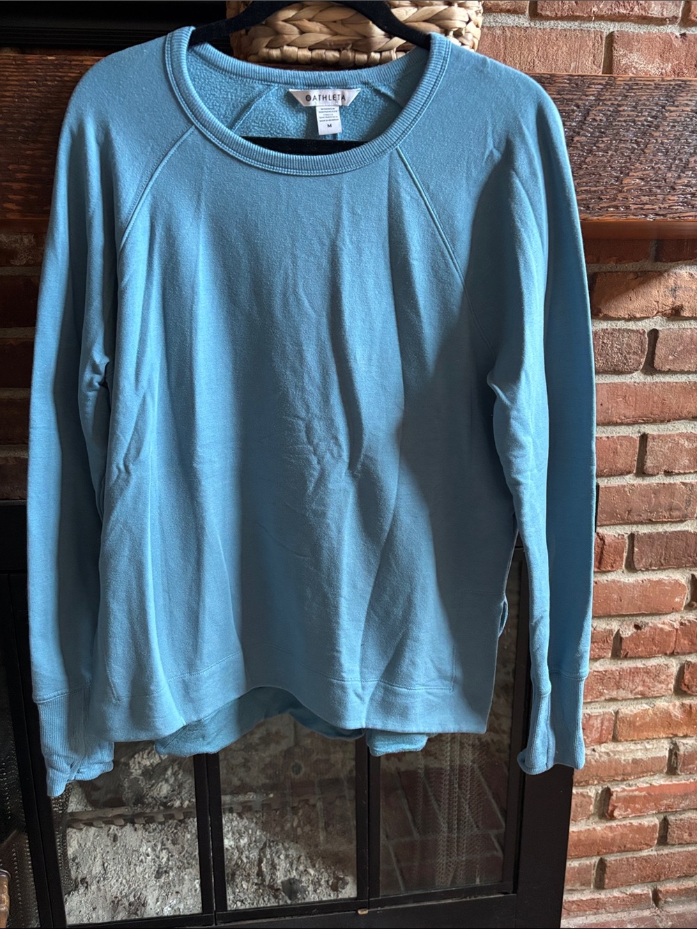 Athleta Sky Blue Crewneck Pullover Sweater